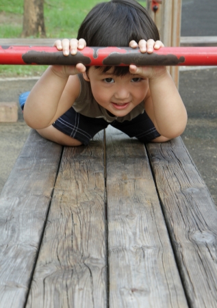 Closeup portrait of cute boy  の写真素材