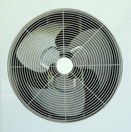 Ventilation fan of air conditionerの写真素材