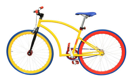 Colorful bicycle の写真素材