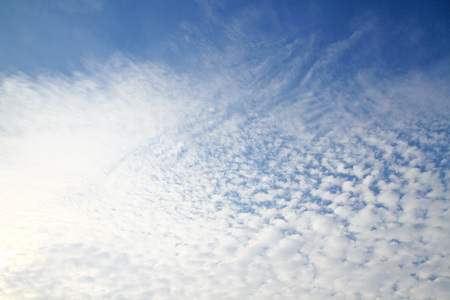 Sky background with clouds