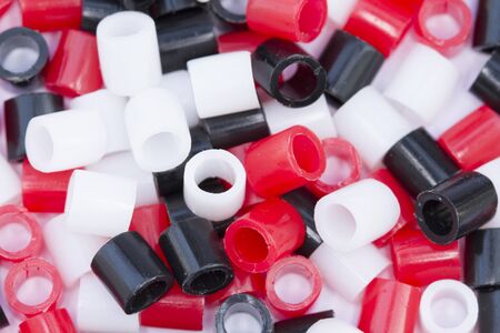 Colorful beadsの写真素材