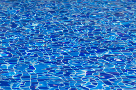 Abstract background from ripple in swimming pool