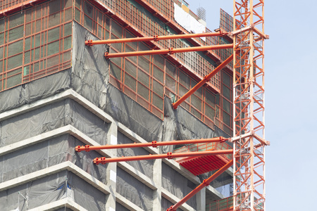 High-rise building construction