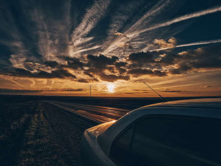 A journey into the unknownの写真素材