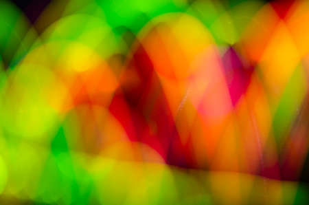 Out of focus background. Light Painting with balls. Abstract photography.の写真素材