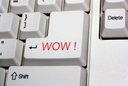 The keyboard  A key の写真素材