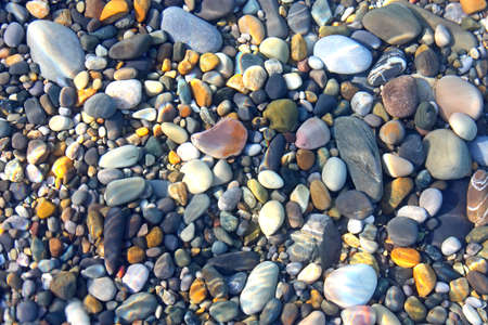 Stones under water. Background.