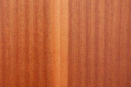 Brown wood texture with transverse fibers from top to bottomの写真素材
