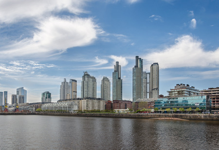 Buenos Aires - September 19: Skyscrapers in Buenos Aires on September 19, 2014  in Buenos Aires.のeditorial素材