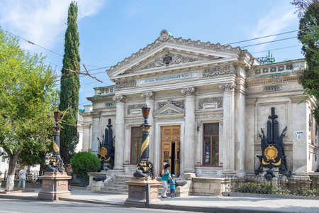 Sevastopol, Crimea - August 28: Military and historical museum of the Black Sea Fleet on August 28, 2018  in Sevastopol, Crimea.のeditorial素材