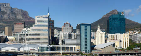 Cape Town, Republic of South Africa - April 10: Cityscape of Cape Town on April 10, 2018 in Cape Town, Republic of South Africa.のeditorial素材