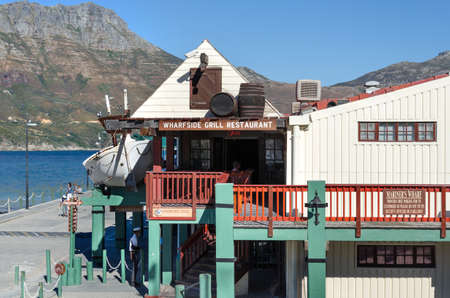 Cape Town, Republic of South Africa - April 11: Mariner's wharf in Cape Town on April 11, 2018 in Cape Town, Republic of South Africa.のeditorial素材