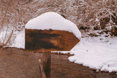 January 1st and the weather surprises us with this marvel. As the saying goes, year of snow, year of goods.の写真素材