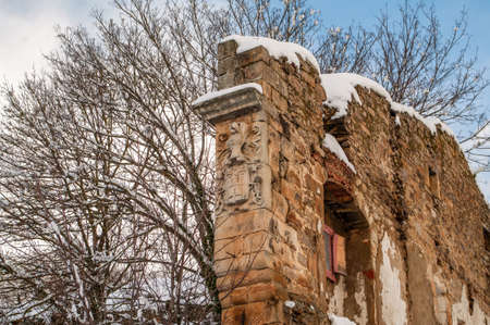 January 1st and the weather surprises us with this marvel. As the saying goes, year of snow, year of goods.の写真素材