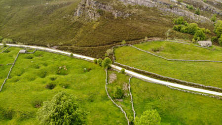 In the mountains of Espinosa de los Monteros (Spain) lies the wonderful world of the Pasiegos, a people of immemorial origin who have lived off their livestock and their meadows.の写真素材