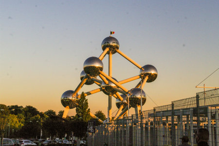 The beautiful city of Brussels, has a lot of monuments with a Spanish flavor, since it was part of the Spanish empireのeditorial素材