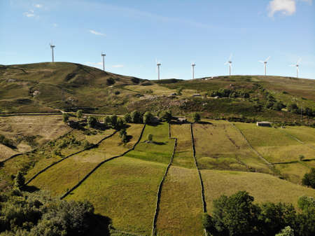 In the mountains of Espinosa, in the north of Spain, in Burgos, there is a territory called "pasiego".の写真素材