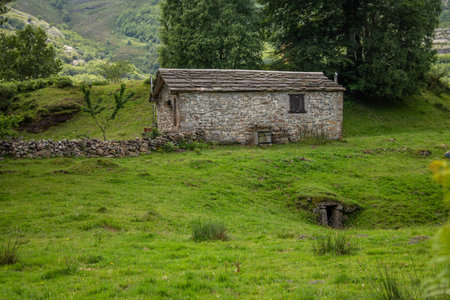 In the north of Spain, in Espinosa de los Monteros, is the village of Pasiego, a mythical village with a very interesting ethnography.のeditorial素材
