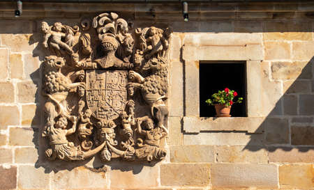 In the south of Cantabria there are many and very diverse monuments, churches, palaces and towers, in very picturesque and beautiful places such as La Vega de Pas or Villacarriedo, without forgetting Lierganes, cradle of the fish man.の写真素材