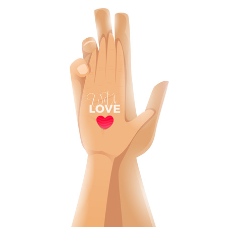 With love card for any holidays. EPS 10のイラスト素材