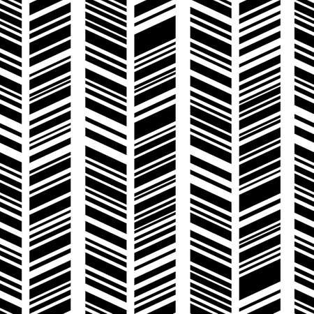 Seamless black and white pattern. Modern boho style, ethnic, geometric. Pattern for clothes, wrapping, background. Vector.のイラスト素材