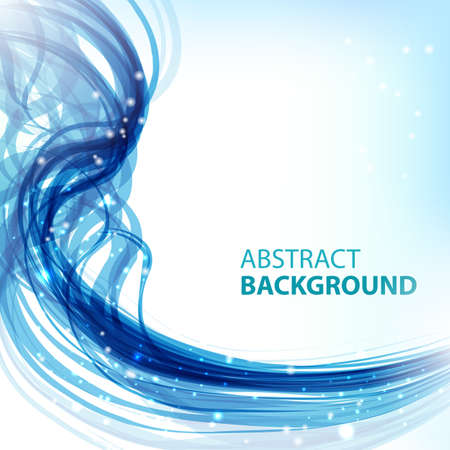 Blue abstract background.  Abstract background for business presentations.のイラスト素材