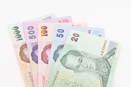 Thai currency banknote の写真素材