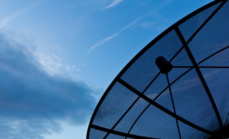 Satellite dishの写真素材