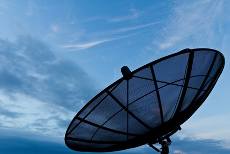 Satellite dishの写真素材