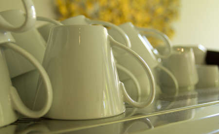 Coffee cupsの写真素材