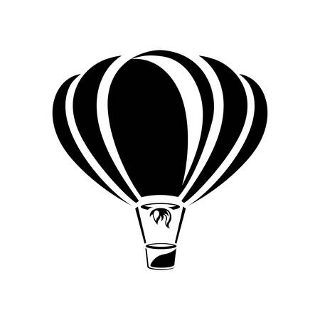air balloon vector iconのイラスト素材