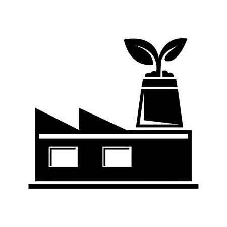 ECO power plants and facilitiesのイラスト素材