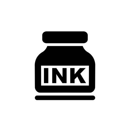 ink bottle iconのイラスト素材