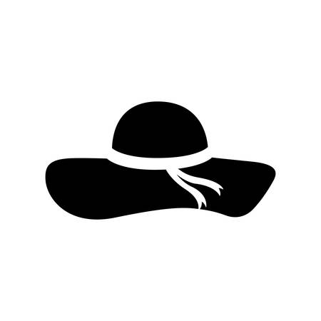 women hat iconのイラスト素材
