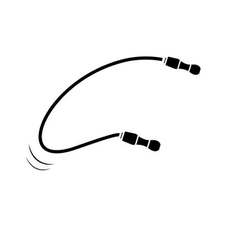 Rope jumping  iconのイラスト素材