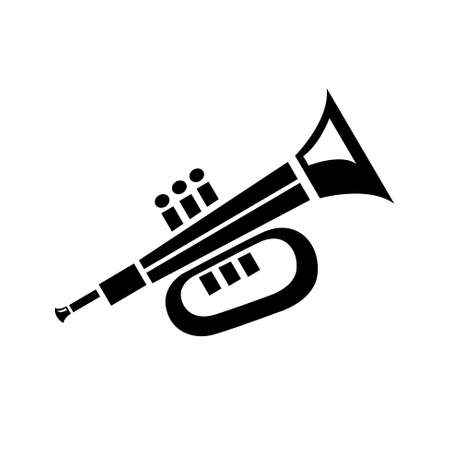 trumpet iconのイラスト素材