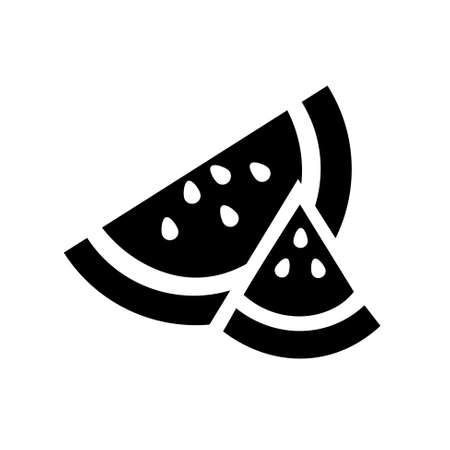 watermelon iconのイラスト素材