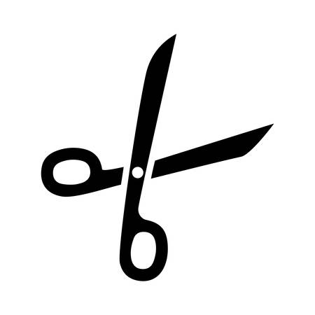 scissors iconのイラスト素材