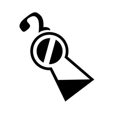 forbidden sign  iconのイラスト素材