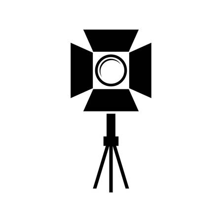 camera stand  iconのイラスト素材