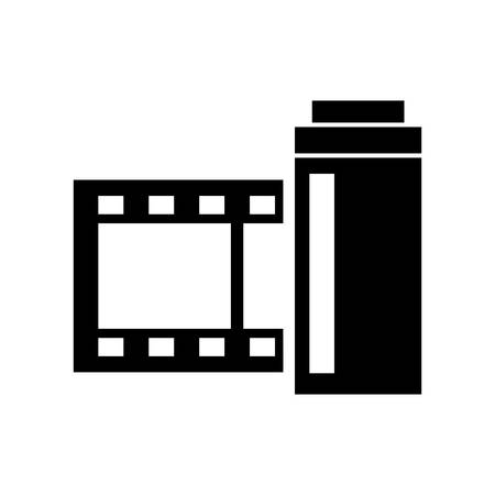 camera film  iconのイラスト素材