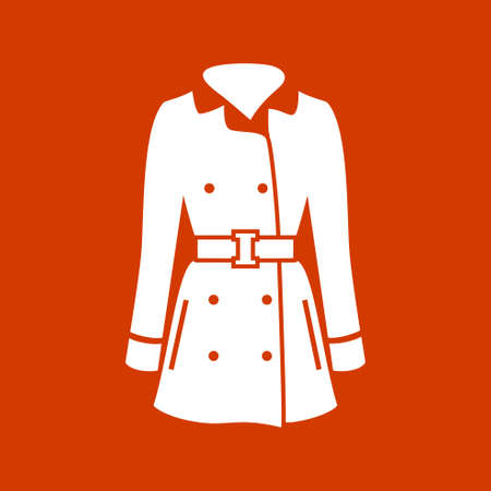 women coat  iconのイラスト素材