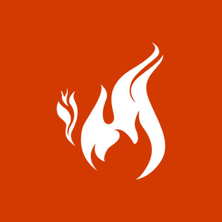Flame iconのイラスト素材