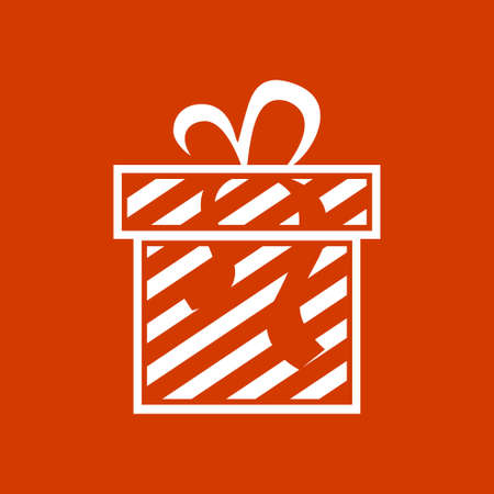 gift box iconのイラスト素材