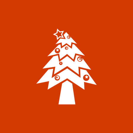 Christmas tree iconのイラスト素材