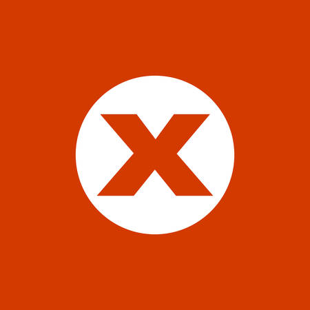 Delete iconのイラスト素材