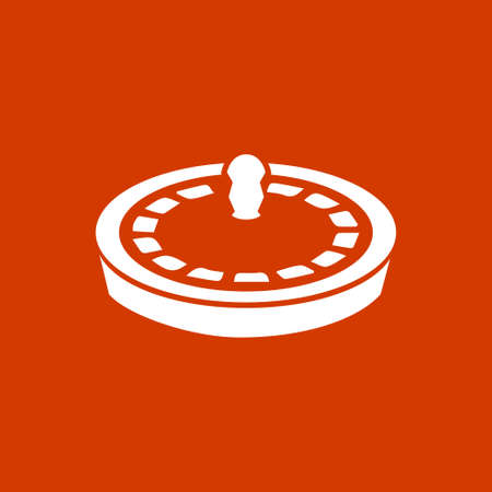 Casino roulette  iconのイラスト素材