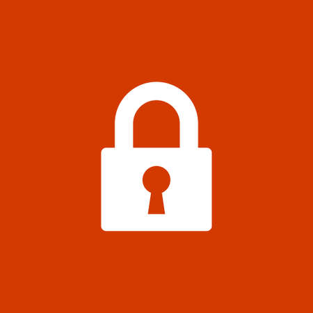 Lock iconのイラスト素材