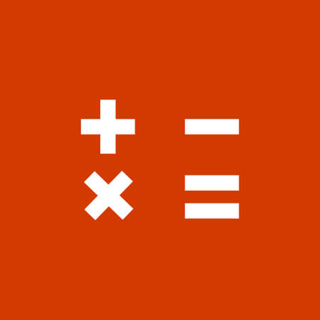 Calculator iconのイラスト素材