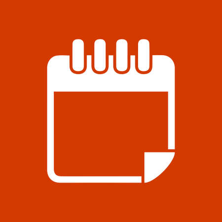 empty calendar iconのイラスト素材